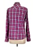 Lovestitch Plaid Pink Long Sleeve Button-Down Shirt Size L - photo 2