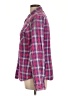 Lovestitch Plaid Pink Long Sleeve Button-Down Shirt Size L - photo 5