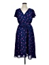 ModCloth 100% Polyester Hearts Blue Casual Dress Size XL - photo 1