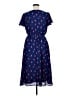 ModCloth 100% Polyester Hearts Blue Casual Dress Size XL - photo 2