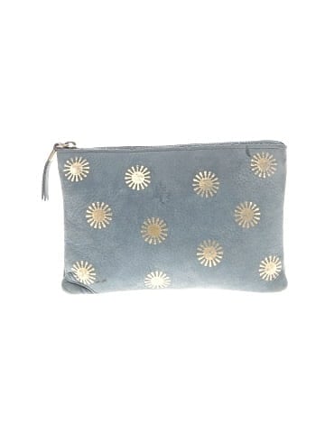 Madewell The Leather Pouch Clutch: Sun Stamped Edition (view 1)