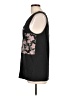Volcom Floral Black Sleeveless T-Shirt Size L - photo 5