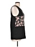 Volcom Floral Black Sleeveless T-Shirt Size L - photo 4