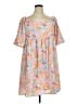 Assorted Brands 100% Polyester Floral Pink Casual Dress Size 1X - photo 1