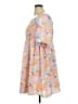 Assorted Brands 100% Polyester Floral Pink Casual Dress Size 1X - photo 5