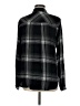 Bella Dahl Plaid Black Long Sleeve Blouse Size M - photo 2