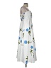 Shein 100% Polyester White Cocktail Dress Size 8 - 10 - photo 4