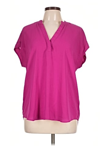 Cynthia Steffe Short Sleeve Blouse (view 1)