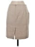 Banana Republic Solid Tan Wool Skirt Size 0 Petite - photo 2