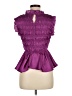 Glam Purple Sleeveless Blouse Size M - photo 2