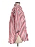 Universal Thread 100% Cotton Stripes Red 3/4 Sleeve Button-Down Shirt Size M - photo 4