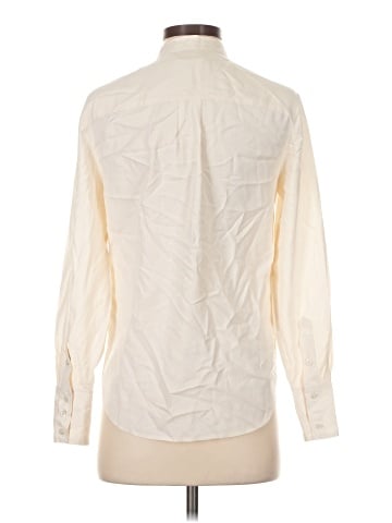 J.Crew Long Sleeve Silk Top (view 2)