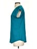 Express Teal Short Sleeve Blouse Size S - photo 5
