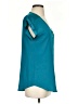 Express Teal Short Sleeve Blouse Size S - photo 4