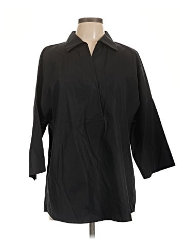 Akris Punto 3/4 Sleeve Button-Down Shirt (view 1)