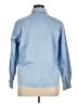 Talbots 100% Cotton Blue Long Sleeve Button-Down Shirt Size 16 Petite - photo 2