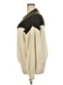 back beat co. 100% Organic Cotton Chevron-herringbone Ivory Pullover Sweater Size XXL - photo 5