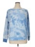 Splendid Tie-dye Blue Pullover Sweater Size XL - photo 1