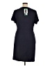 Chaps Solid Black Casual Dress Size XL - photo 2