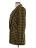Reformation 100% Viscose Checkered-gingham Yellow Blazer Size L - photo 5