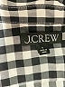 J.Crew 100% Cotton Checkered-gingham Black Long Sleeve Button-Down Shirt Size 4 - photo 7