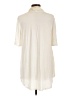 H By Halston 100% Polyester Ivory Short Sleeve Blouse Size L - photo 2