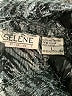 Selene Sport 100% Polyester Animal Print Silver Long Sleeve Blouse Size L - photo 7