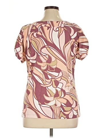a.n.a. A New Approach Short Sleeve Blouse (view 2)