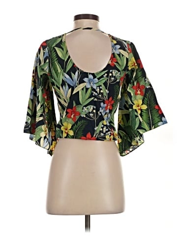 Zara Basic Short Sleeve Blouse (view 2)