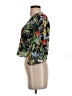 Zara Basic Green Short Sleeve Blouse Size XS - photo 5
