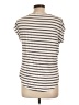 Green Envelope Ivory Short Sleeve Top Size L - photo 2