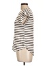 Green Envelope Ivory Short Sleeve Top Size L - photo 5