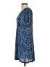MNG Print Blue Casual Dress Size 4 - photo 5