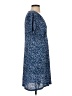 MNG Print Blue Casual Dress Size 4 - photo 4