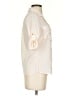 Bebe 100% Polyester Ivory 3/4 Sleeve Blouse Size XS - photo 4