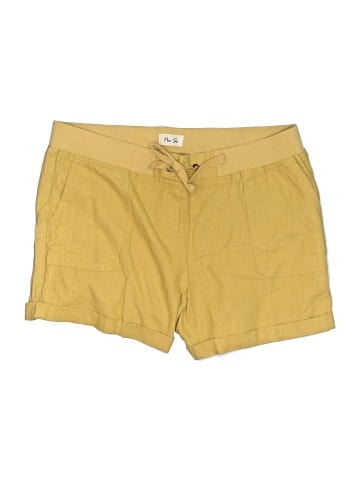 Per Se Khaki Shorts (view 1)