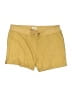 Per Se Solid Yellow Khaki Shorts Size XL - photo 1