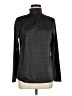 Susan Graver Metallic Black Long Sleeve Blouse Size M - photo 1
