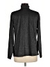 Susan Graver Metallic Black Long Sleeve Blouse Size M - photo 2