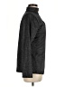 Susan Graver Metallic Black Long Sleeve Blouse Size M - photo 4