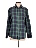 L.L.Bean 100% Cotton Plaid Green Long Sleeve Button-Down Shirt Size L - photo 1