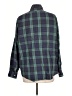 L.L.Bean 100% Cotton Plaid Green Long Sleeve Button-Down Shirt Size L - photo 2