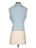 Shein Blue Sleeveless Blouse Size XS - photo 2