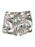 One 5 One 100% Rayon Print Silver Shorts Size XL - photo 2