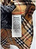 Burberry 100% Cotton Brown Tan Classic Check Button Down Size 14 - photo 6
