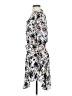 A.L.C. 100% Silk Print White Casual Dress Size 4 - photo 5