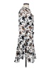 A.L.C. 100% Silk Print White Casual Dress Size 4 - photo 4