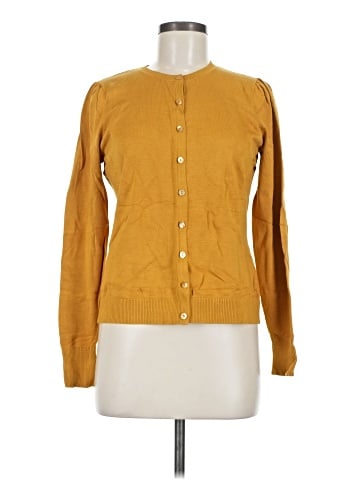 August Silk Cardigan (view 1)