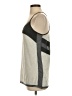 Blanc Noir Gray Sleeveless Top Size S - photo 5