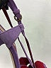 Moschino 100% Suede Purple Sandals Size EU 37 1/2 - photo 5